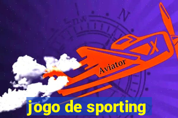 jogo de sporting