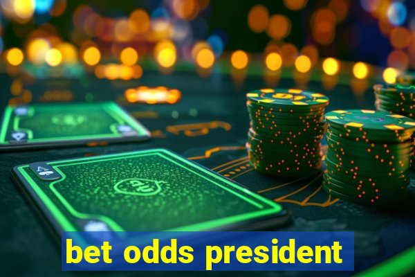 bet odds president