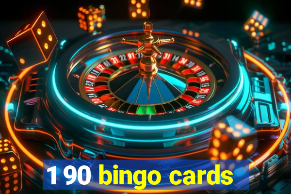 1 90 bingo cards