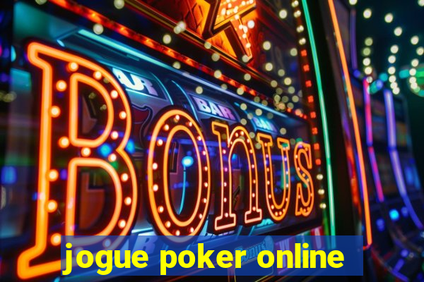 jogue poker online