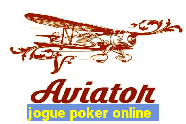 jogue poker online