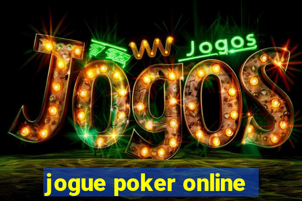 jogue poker online