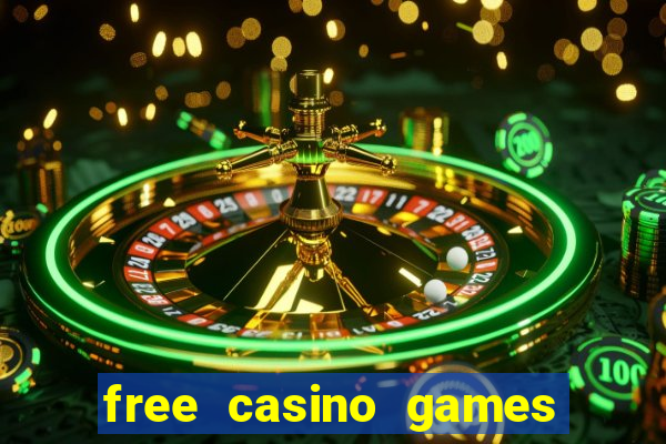 free casino games slot machine