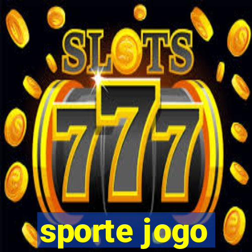 sporte jogo