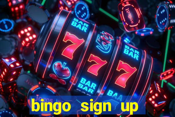 bingo sign up offers no wagering