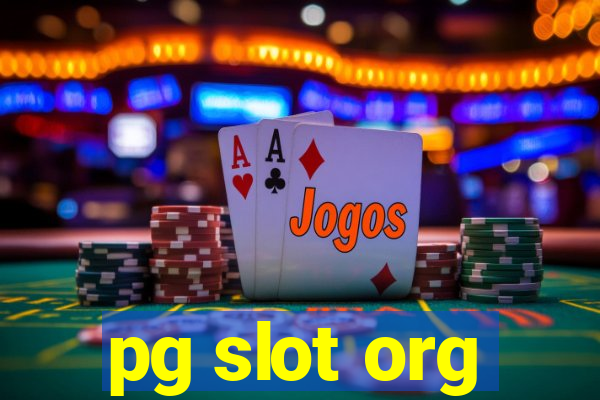 pg slot org