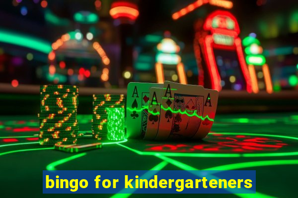 bingo for kindergarteners