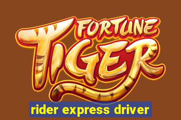 rider express driver