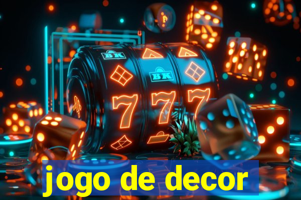 jogo de decor