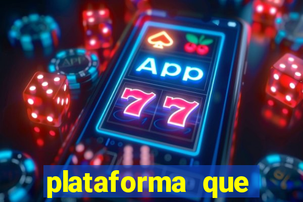 plataforma que est谩 pagando agora