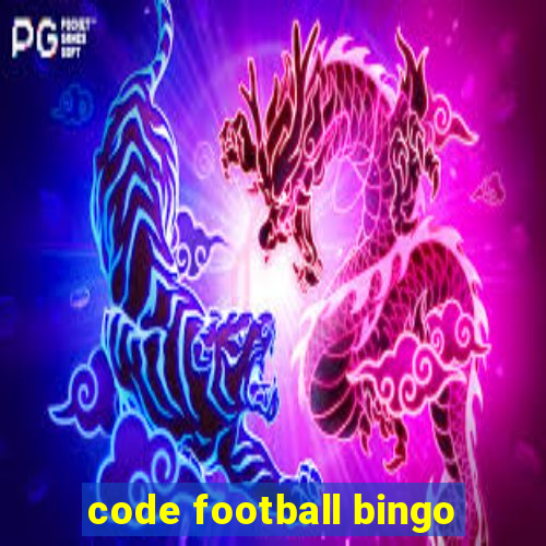 code football bingo