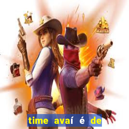 time avaí é de qual estado