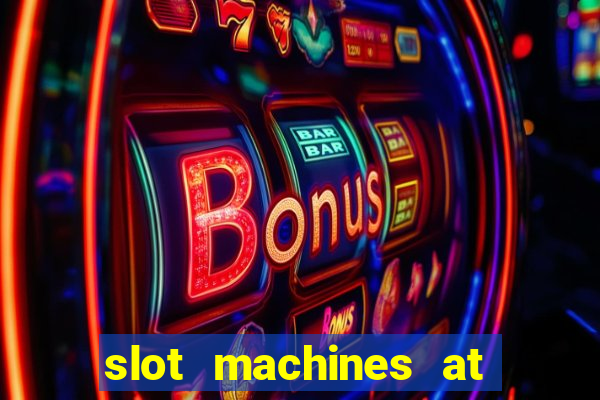 slot machines at winstar casino