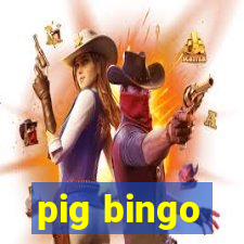 pig bingo