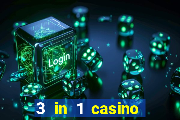 3 in 1 casino game set