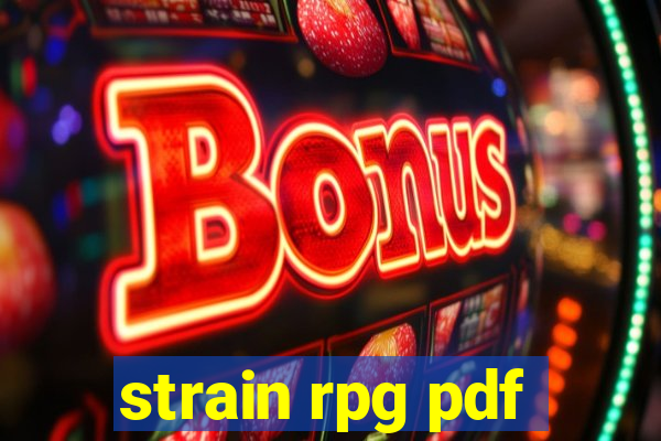 strain rpg pdf