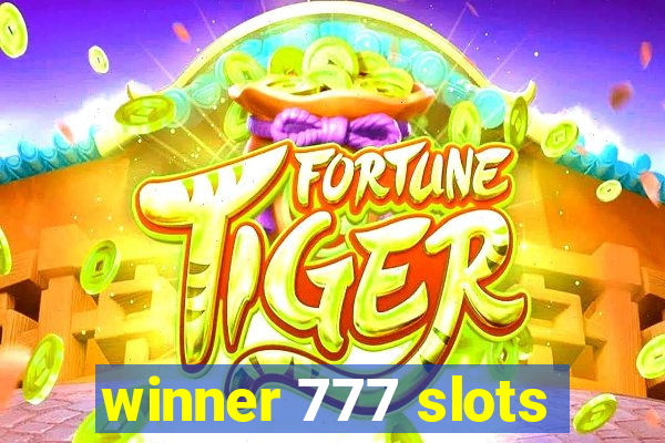 winner 777 slots