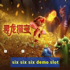 six six six demo slot