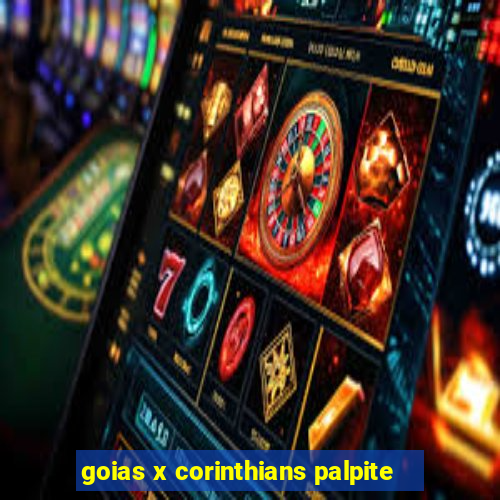 goias x corinthians palpite