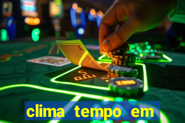 clima tempo em cabo frio