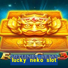 lucky neko slot logo png