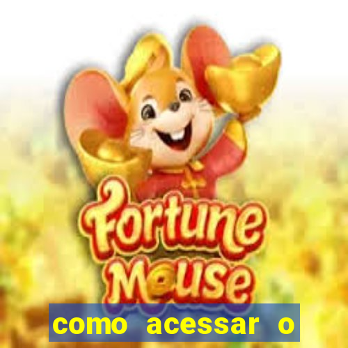 como acessar o jogo do tigrinho