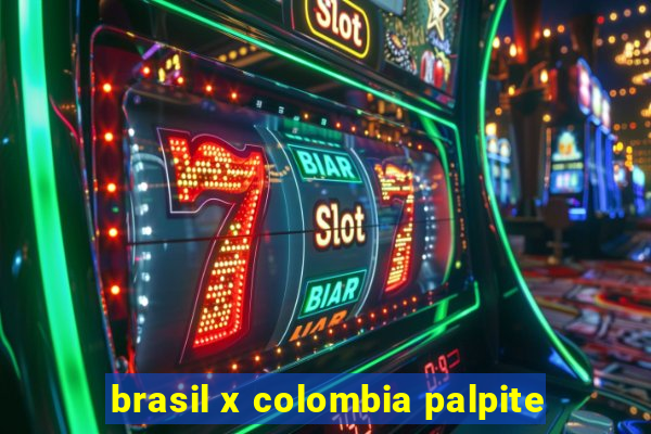 brasil x colombia palpite