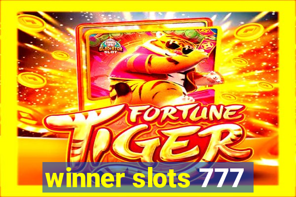 winner slots 777