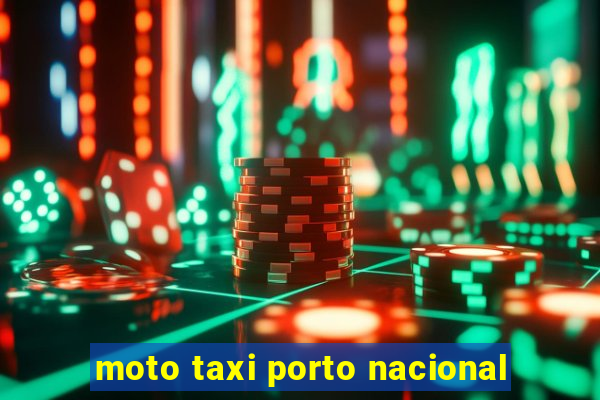 moto taxi porto nacional