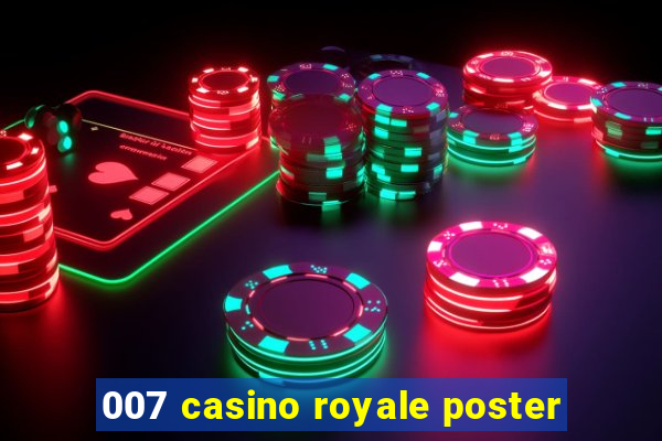 007 casino royale poster