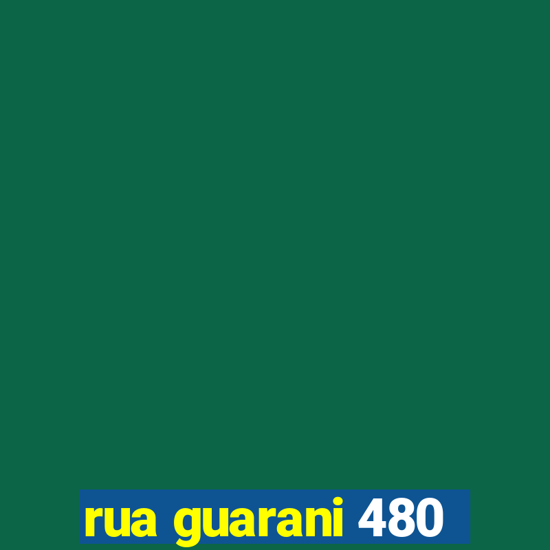 rua guarani 480