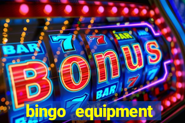 bingo equipment rental near me