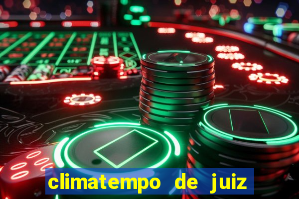 climatempo de juiz de fora