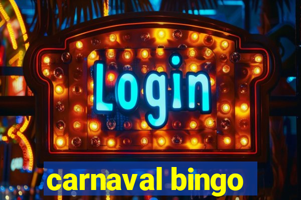 carnaval bingo