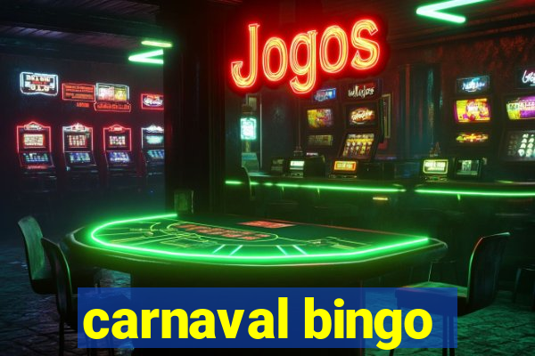 carnaval bingo