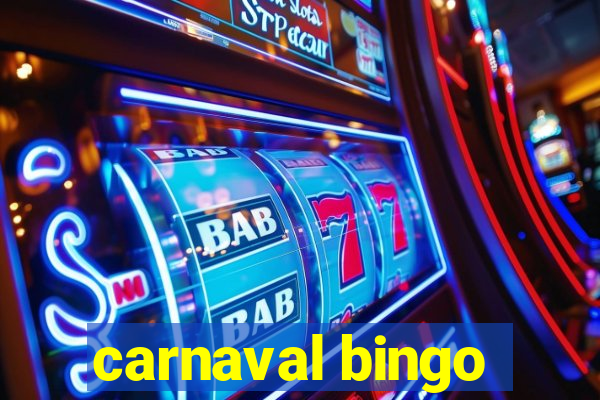 carnaval bingo