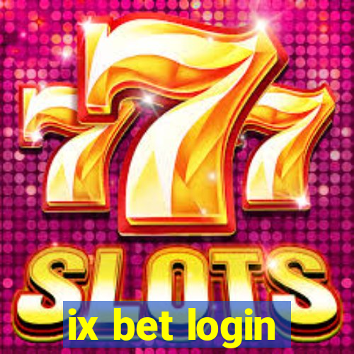 ix bet login