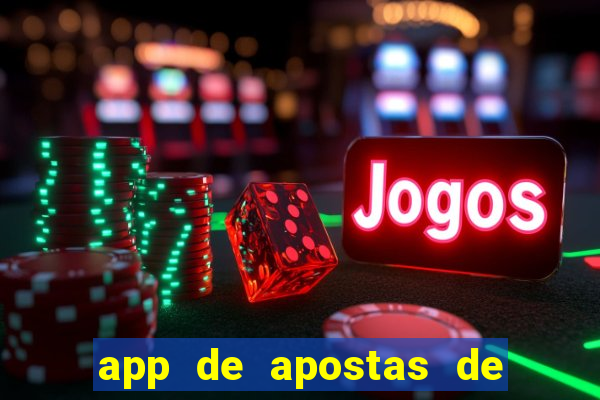 app de apostas de jogo de futebol