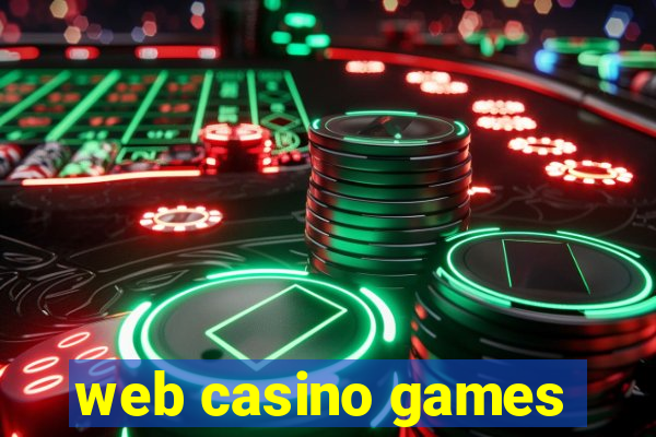 web casino games