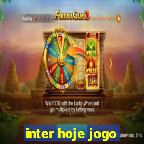 inter hoje jogo