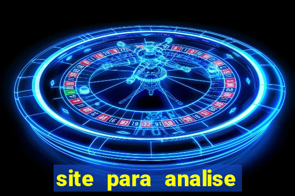 site para analise de jogos de futebol