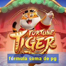 fórmula soma de pg