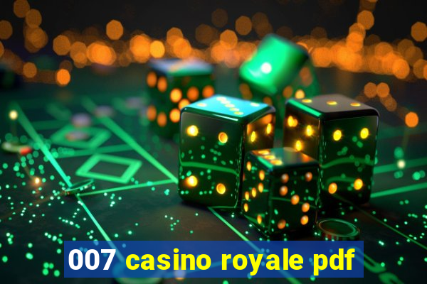 007 casino royale pdf