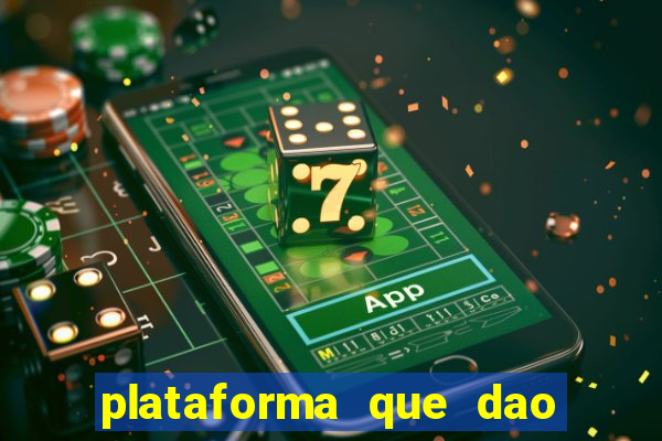 plataforma que dao bonus de cadastro