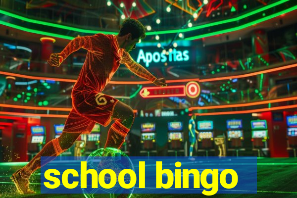 school bingo