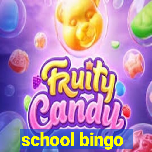 school bingo