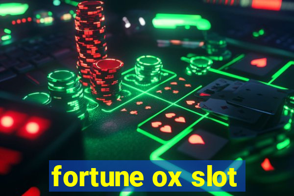 fortune ox slot