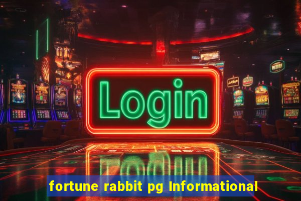 fortune rabbit pg Informational