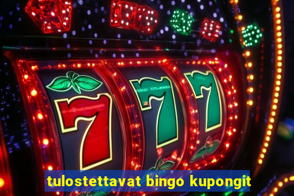 tulostettavat bingo kupongit