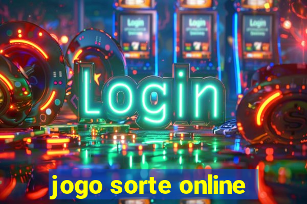 jogo sorte online